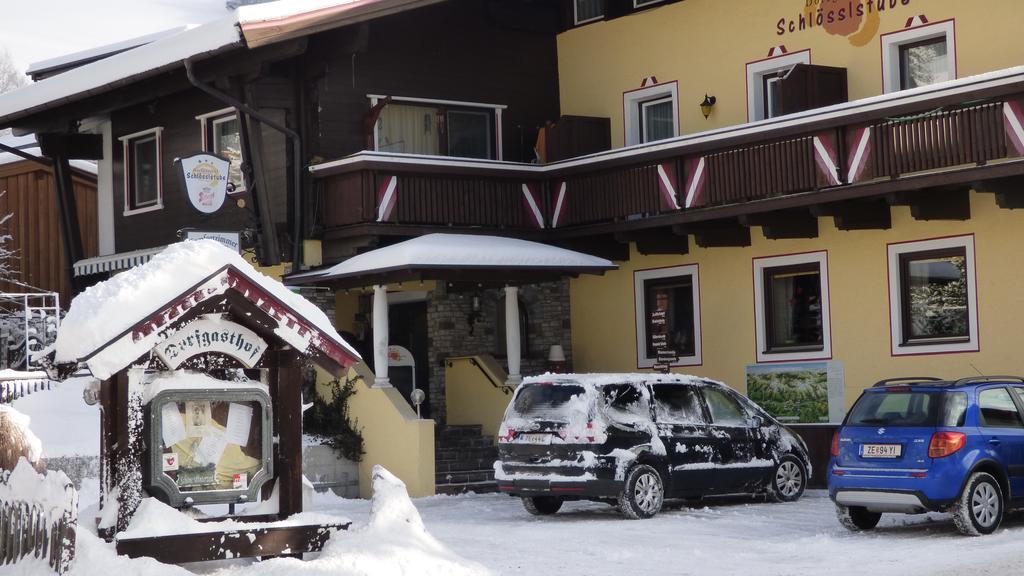 Hotel Dorfgasthof Schloesslstube Stuhlfelden Exterior foto